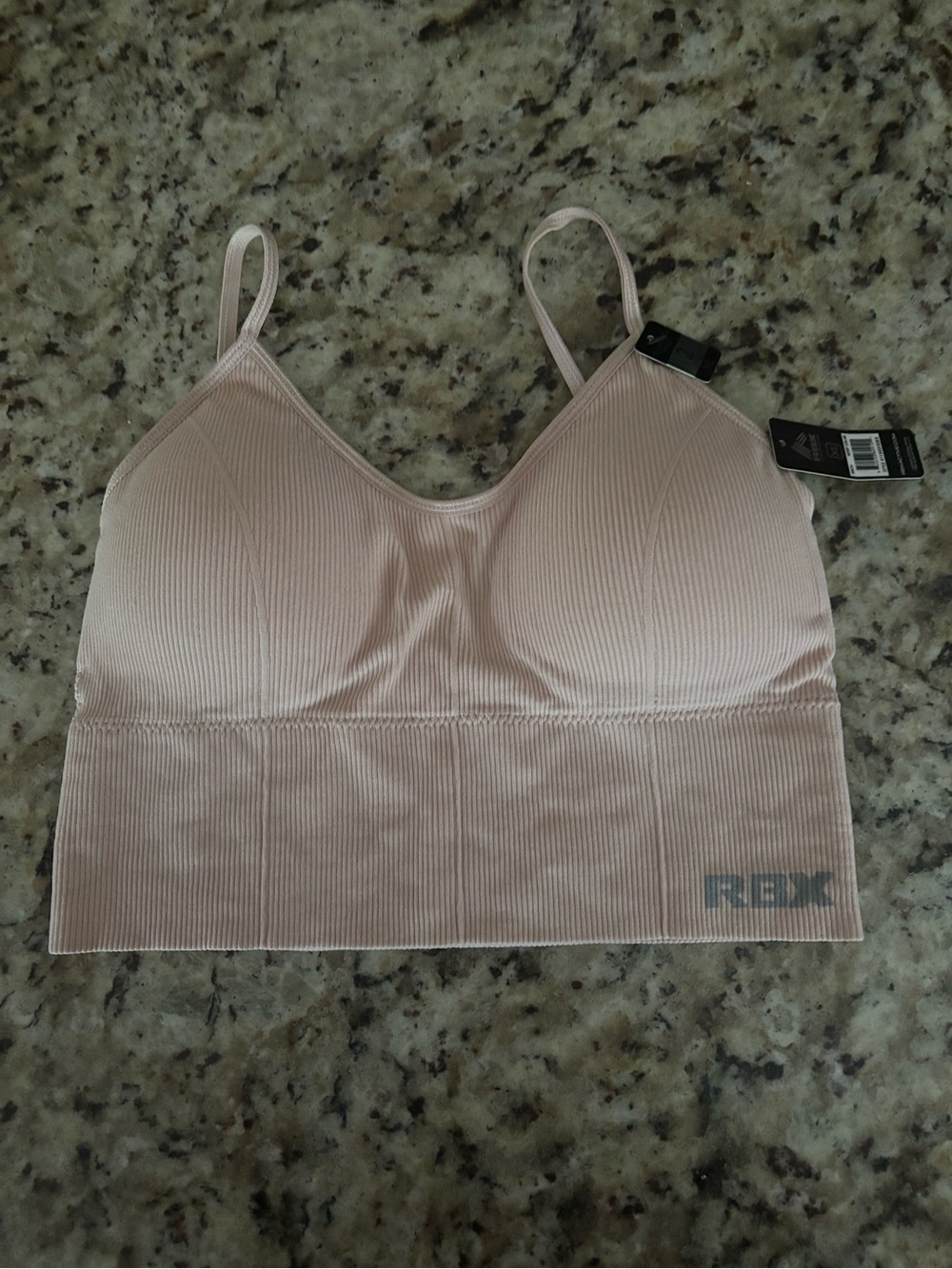 RBX Ribbed Longline Sports Bralette